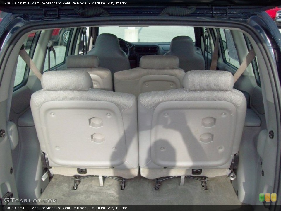 Medium Gray Interior Trunk for the 2003 Chevrolet Venture  #55154198