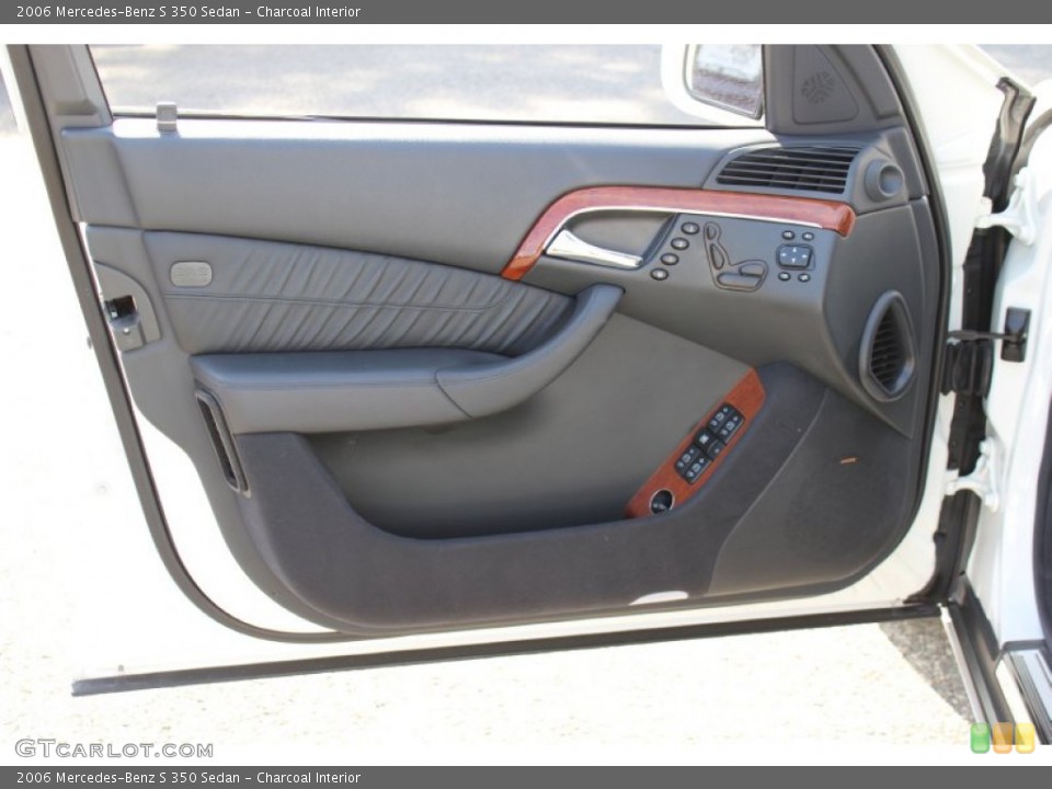 Charcoal Interior Door Panel for the 2006 Mercedes-Benz S 350 Sedan #55154633