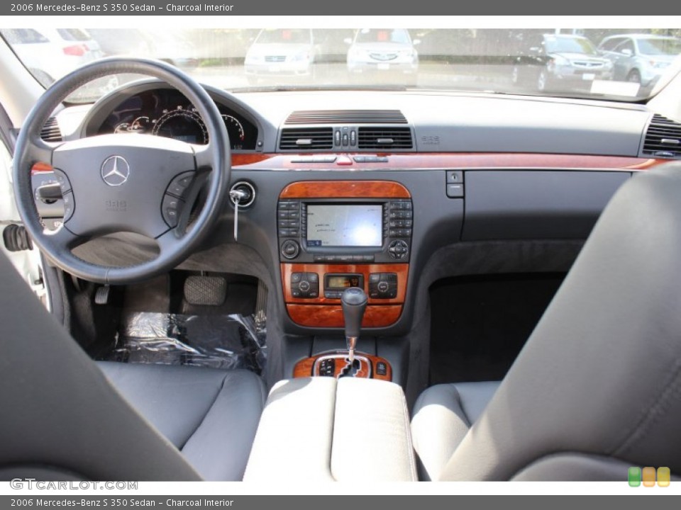 Charcoal Interior Dashboard for the 2006 Mercedes-Benz S 350 Sedan #55154687