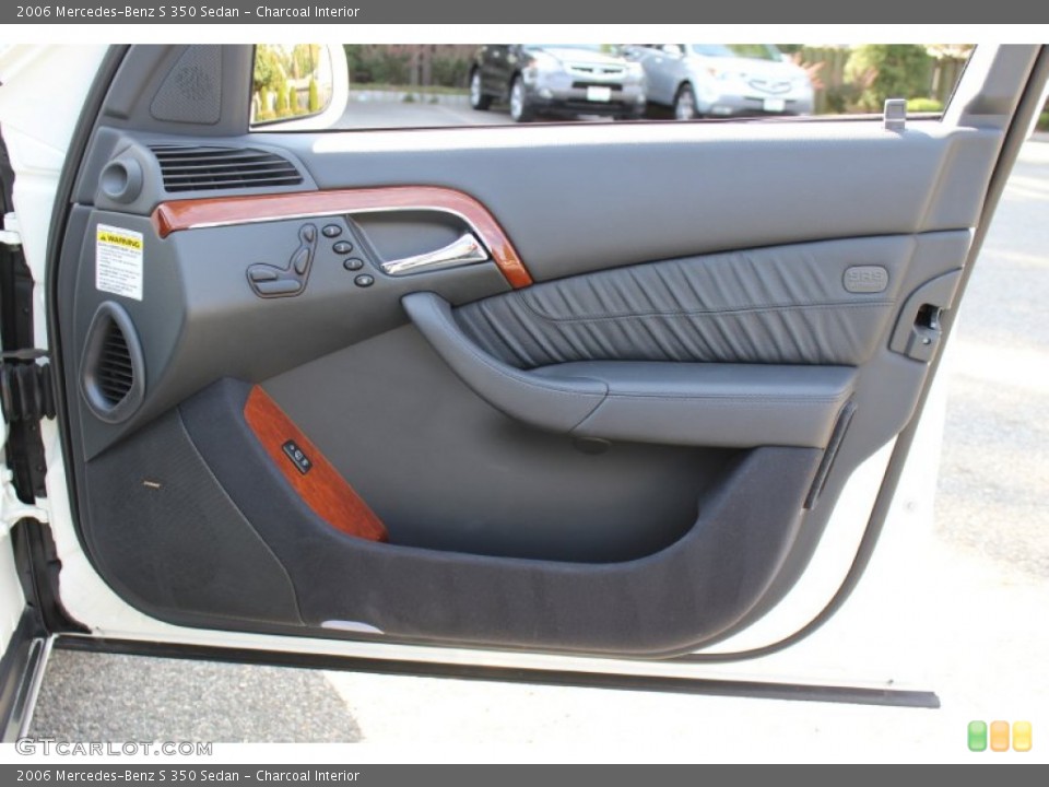 Charcoal Interior Door Panel for the 2006 Mercedes-Benz S 350 Sedan #55154792