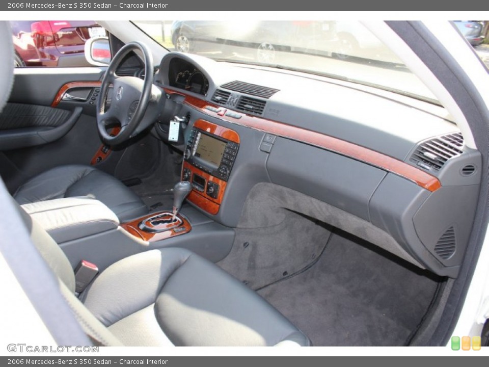 Charcoal Interior Dashboard for the 2006 Mercedes-Benz S 350 Sedan #55154801