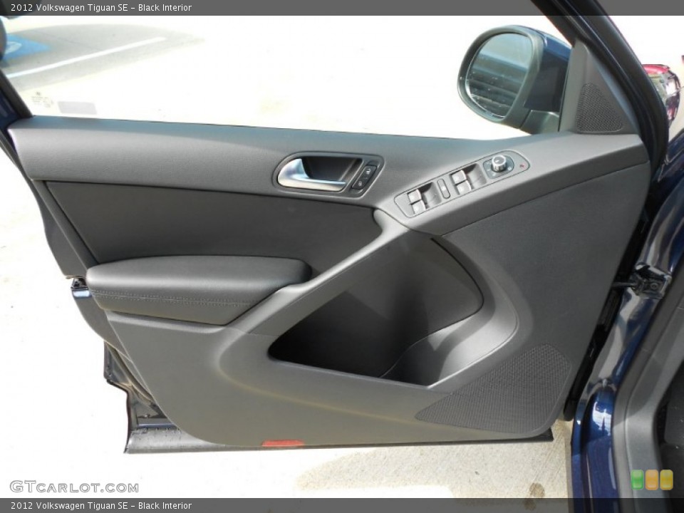 Black Interior Door Panel for the 2012 Volkswagen Tiguan SE #55154984