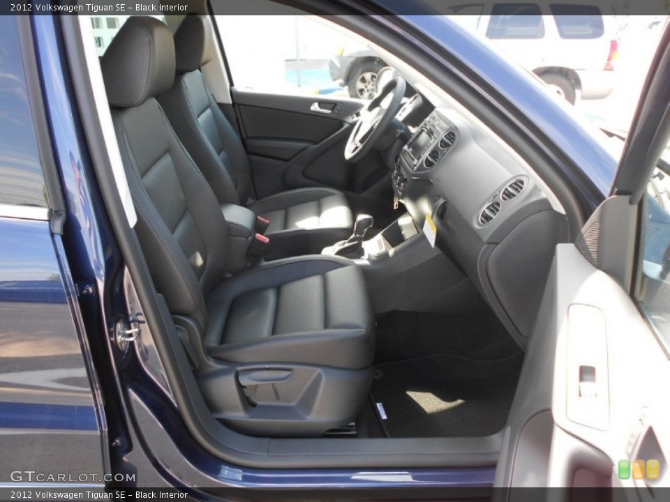 Black Interior Photo for the 2012 Volkswagen Tiguan SE #55155011