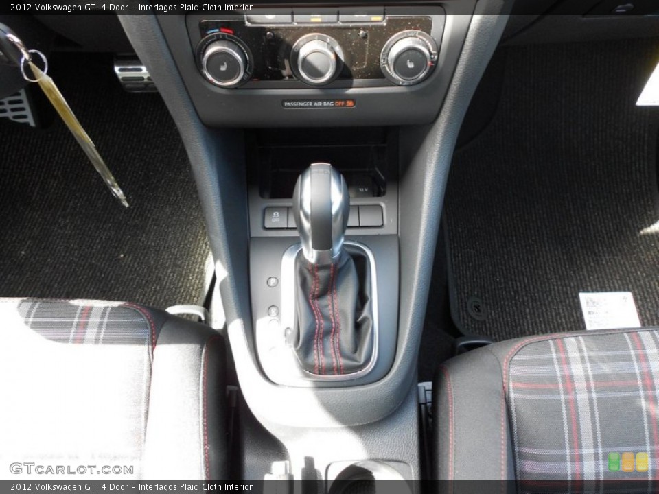 Interlagos Plaid Cloth Interior Transmission for the 2012 Volkswagen GTI 4 Door #55155680