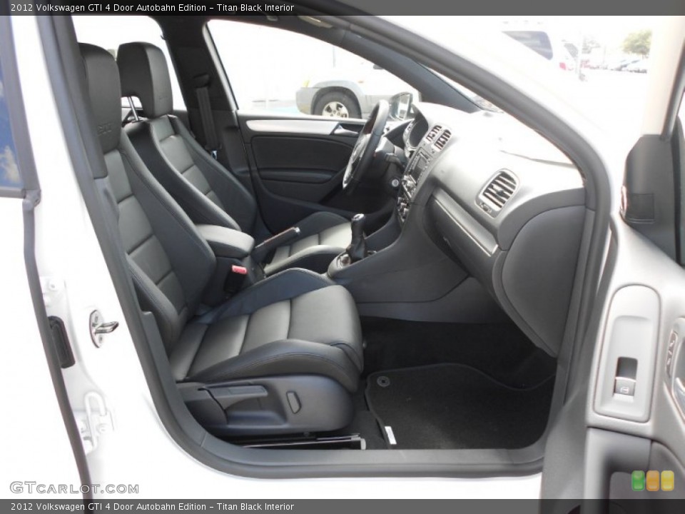 Titan Black Interior Photo for the 2012 Volkswagen GTI 4 Door Autobahn Edition #55155851