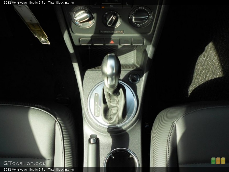 Titan Black Interior Transmission for the 2012 Volkswagen Beetle 2.5L #55156111