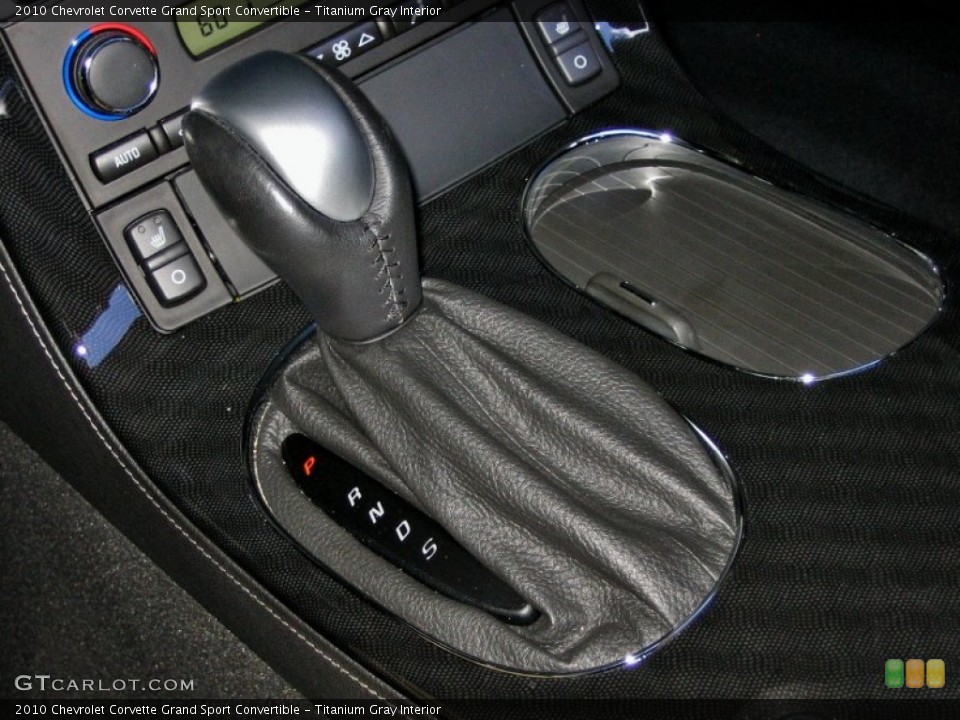 Titanium Gray Interior Transmission for the 2010 Chevrolet Corvette Grand Sport Convertible #55156183