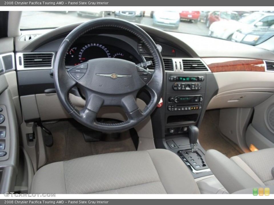 Pastel Slate Gray Interior Dashboard for the 2008 Chrysler Pacifica Touring AWD #55157456