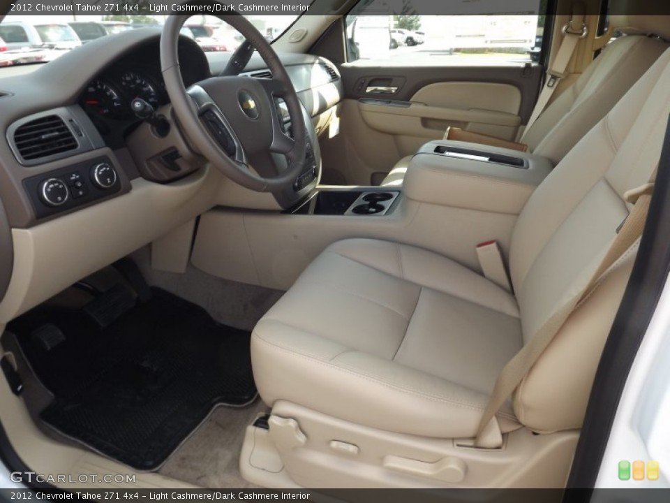 Light Cashmere/Dark Cashmere Interior Photo for the 2012 Chevrolet Tahoe Z71 4x4 #55158080
