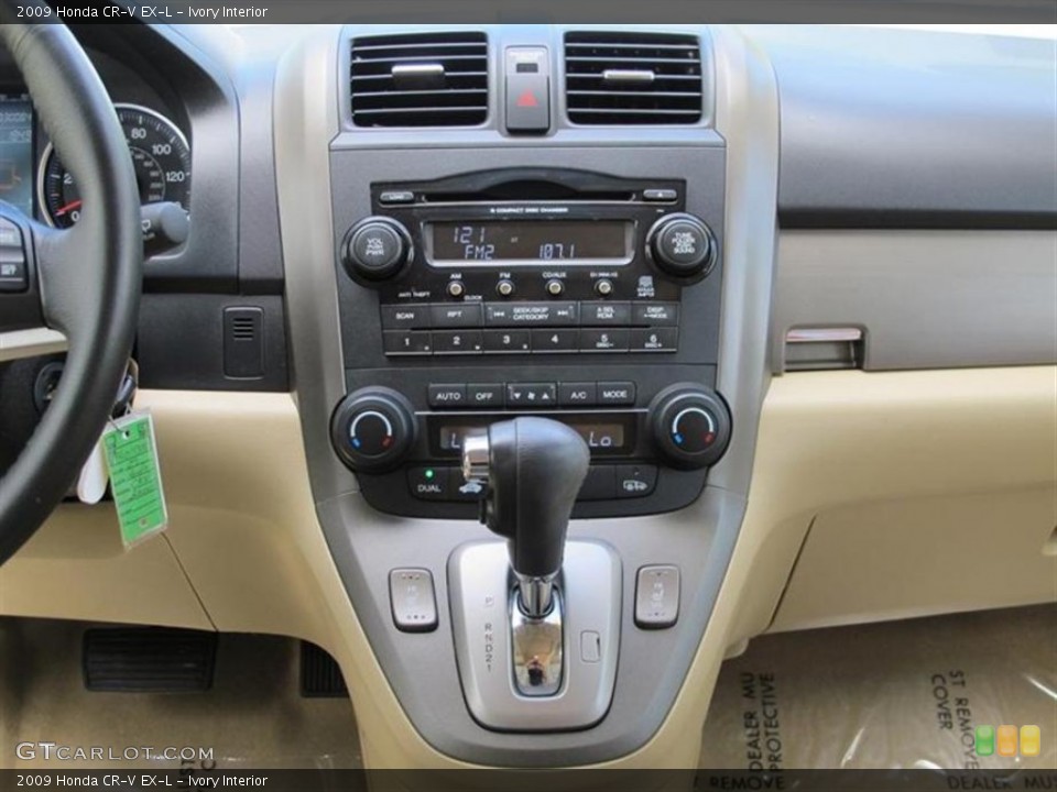 Ivory Interior Controls for the 2009 Honda CR-V EX-L #55158791