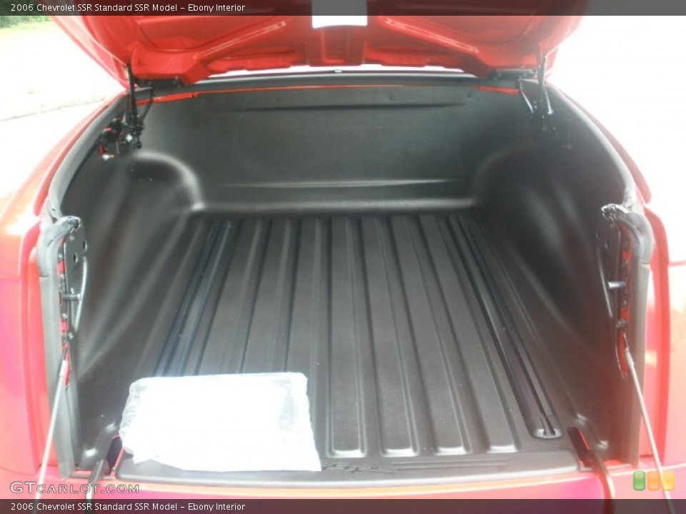 Ebony Interior Trunk for the 2006 Chevrolet SSR  #55159967