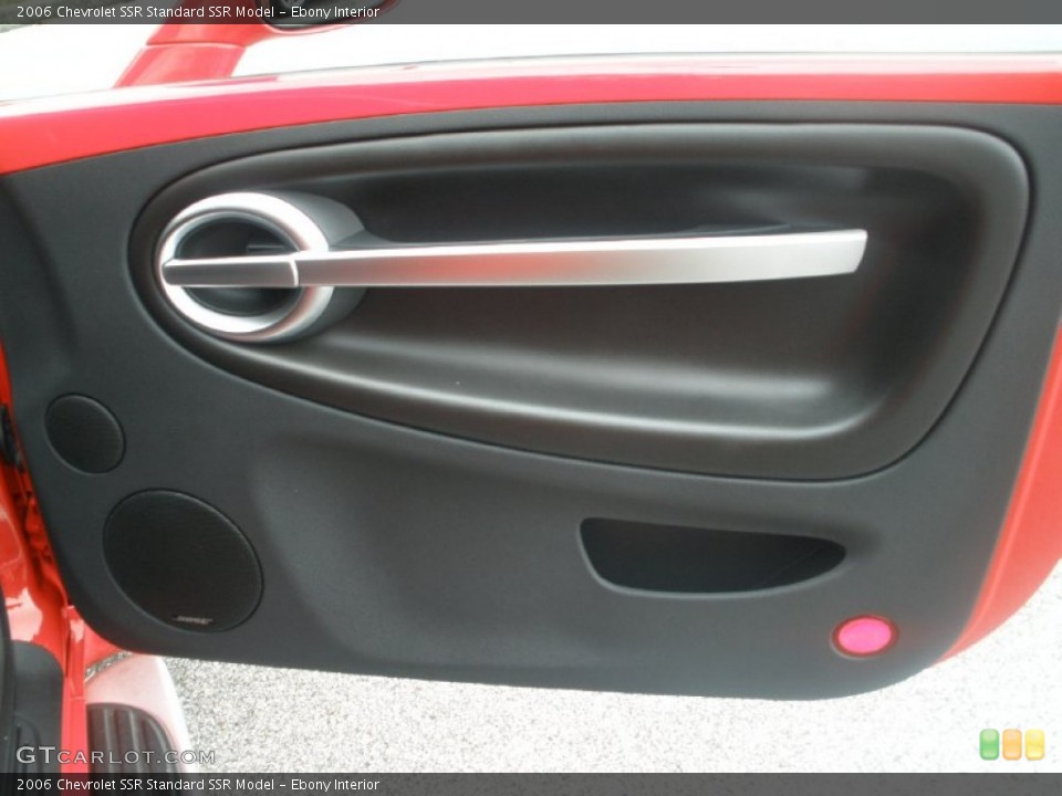 Ebony Interior Door Panel for the 2006 Chevrolet SSR  #55160066