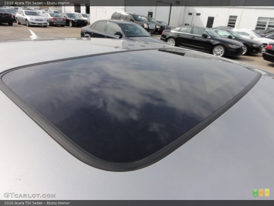 Ebony Interior Sunroof for the 2010 Acura TSX Sedan #55160501