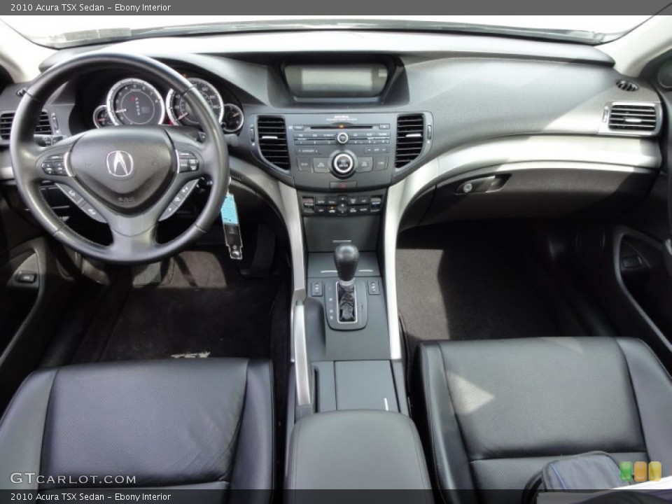 Ebony Interior Dashboard for the 2010 Acura TSX Sedan #55160552