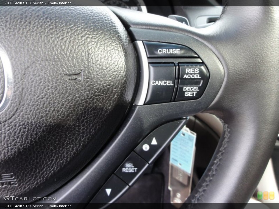 Ebony Interior Controls for the 2010 Acura TSX Sedan #55160733