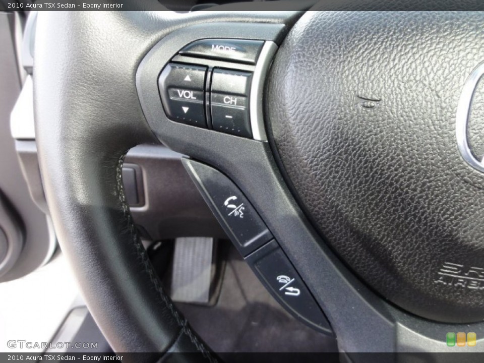 Ebony Interior Controls for the 2010 Acura TSX Sedan #55160742