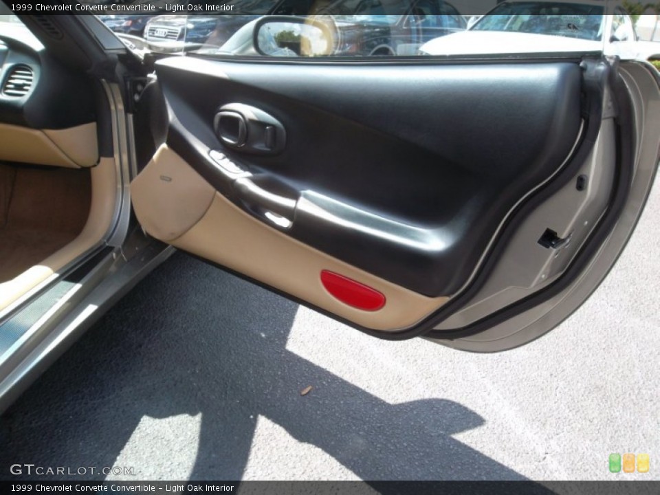Light Oak Interior Door Panel for the 1999 Chevrolet Corvette Convertible #55160748
