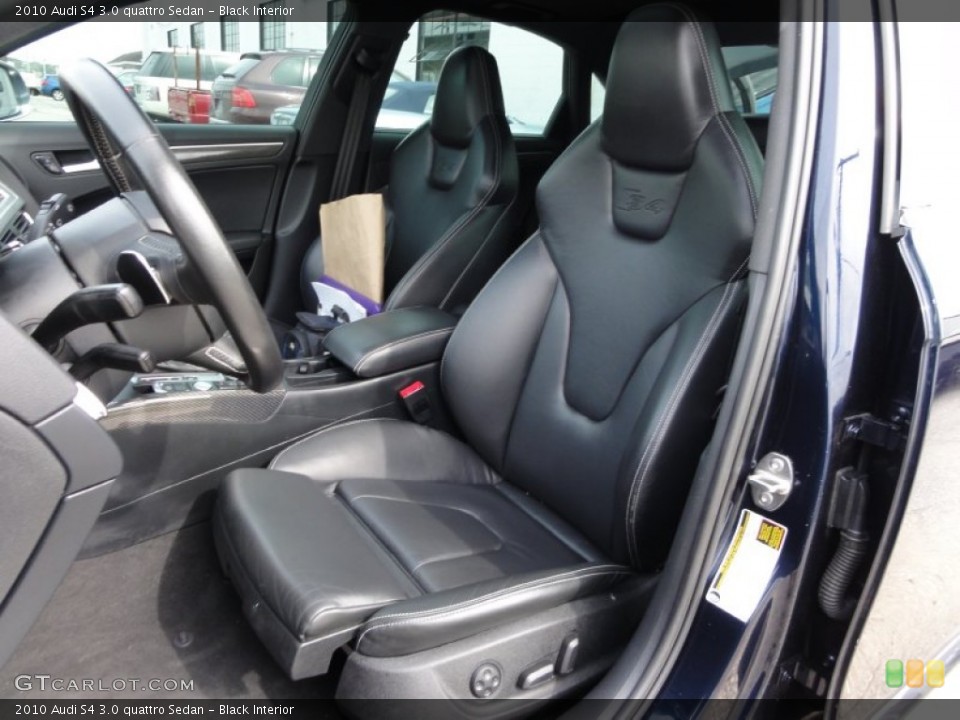 Black Interior Photo for the 2010 Audi S4 3.0 quattro Sedan #55161360