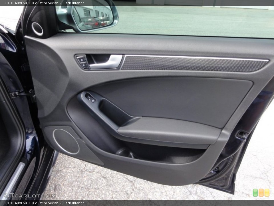 Black Interior Door Panel for the 2010 Audi S4 3.0 quattro Sedan #55161435