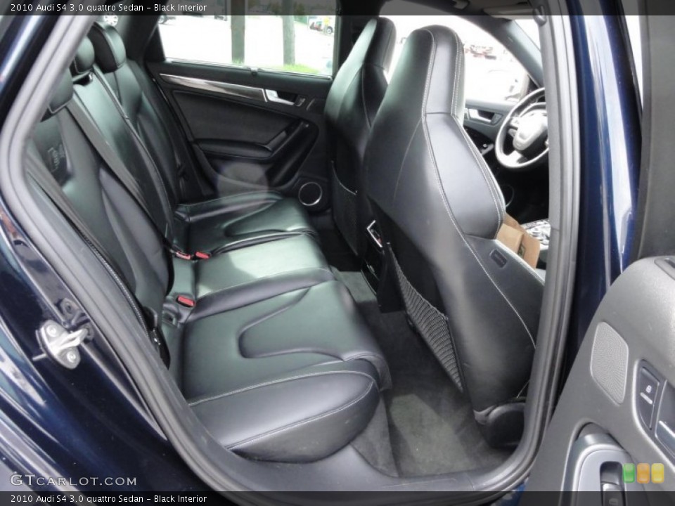Black Interior Photo for the 2010 Audi S4 3.0 quattro Sedan #55161447