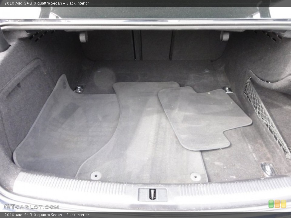 Black Interior Trunk for the 2010 Audi S4 3.0 quattro Sedan #55161501