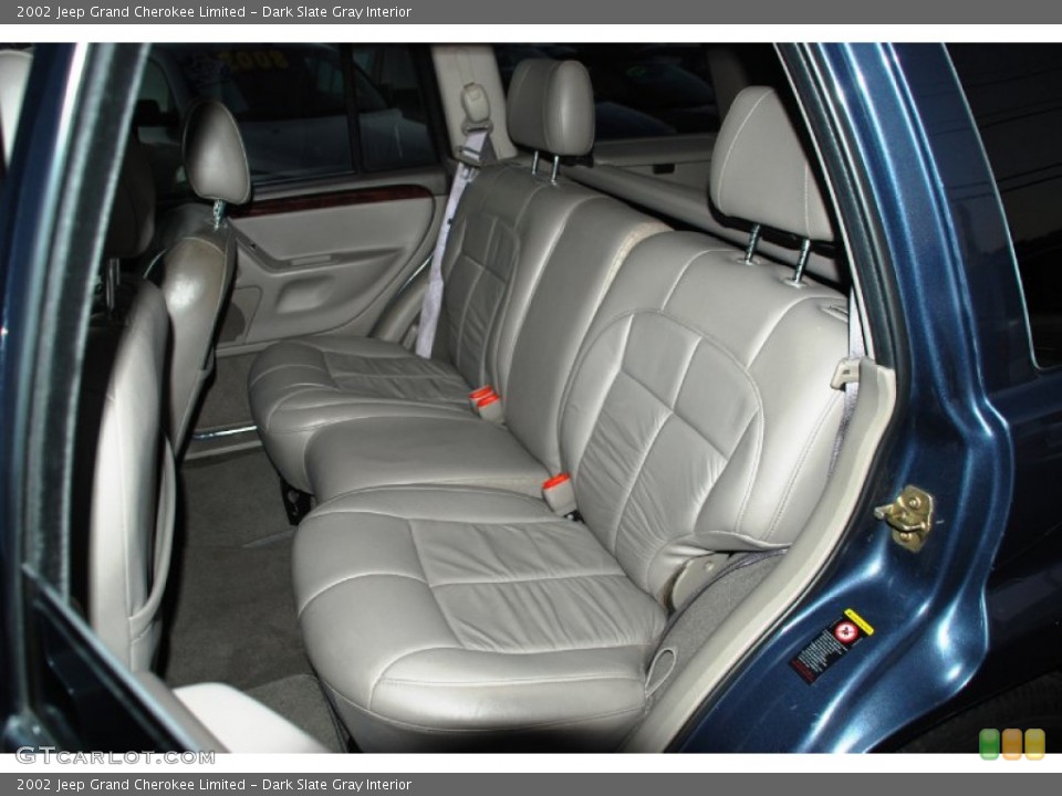 Dark Slate Gray Interior Photo for the 2002 Jeep Grand Cherokee Limited #55162240