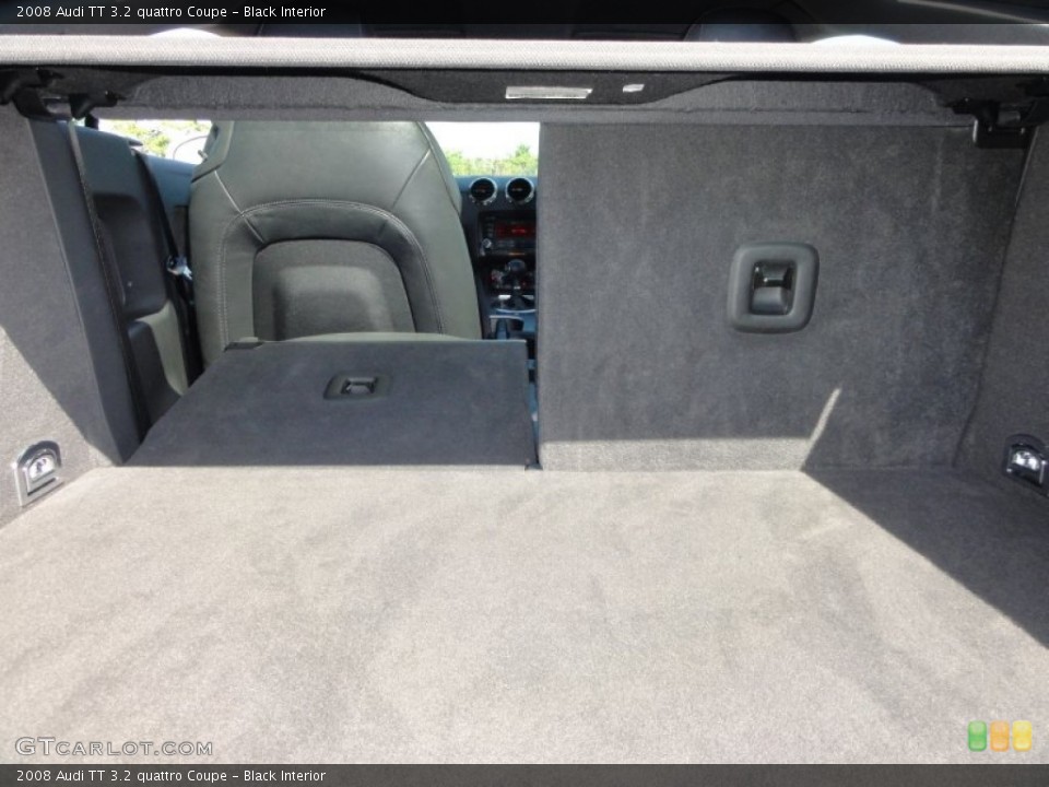 Black Interior Trunk for the 2008 Audi TT 3.2 quattro Coupe #55162290