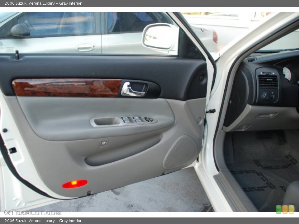 Gray Interior Door Panel for the 2006 Suzuki Verona Luxury #55162701