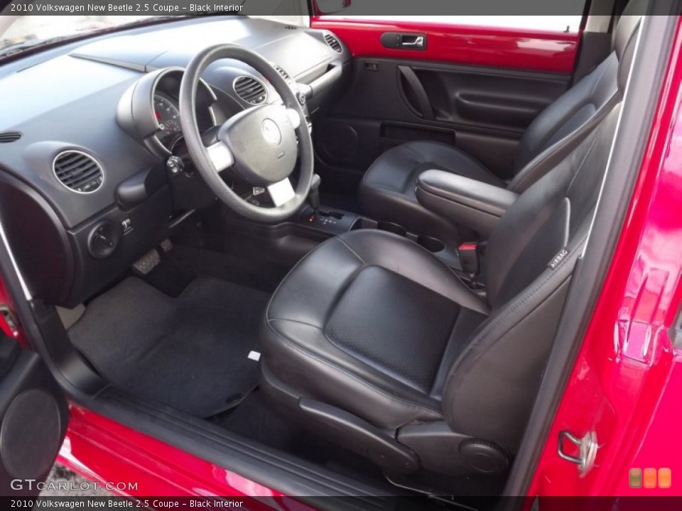 Black Interior Photo for the 2010 Volkswagen New Beetle 2.5 Coupe #55164810