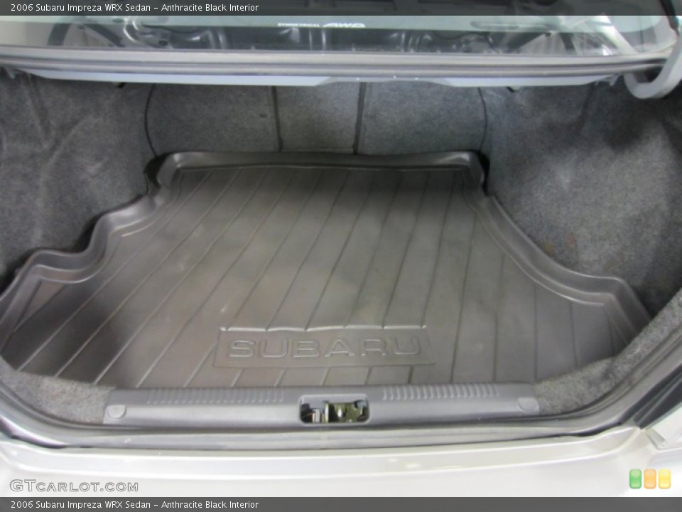 Anthracite Black Interior Trunk for the 2006 Subaru Impreza WRX Sedan #55165947