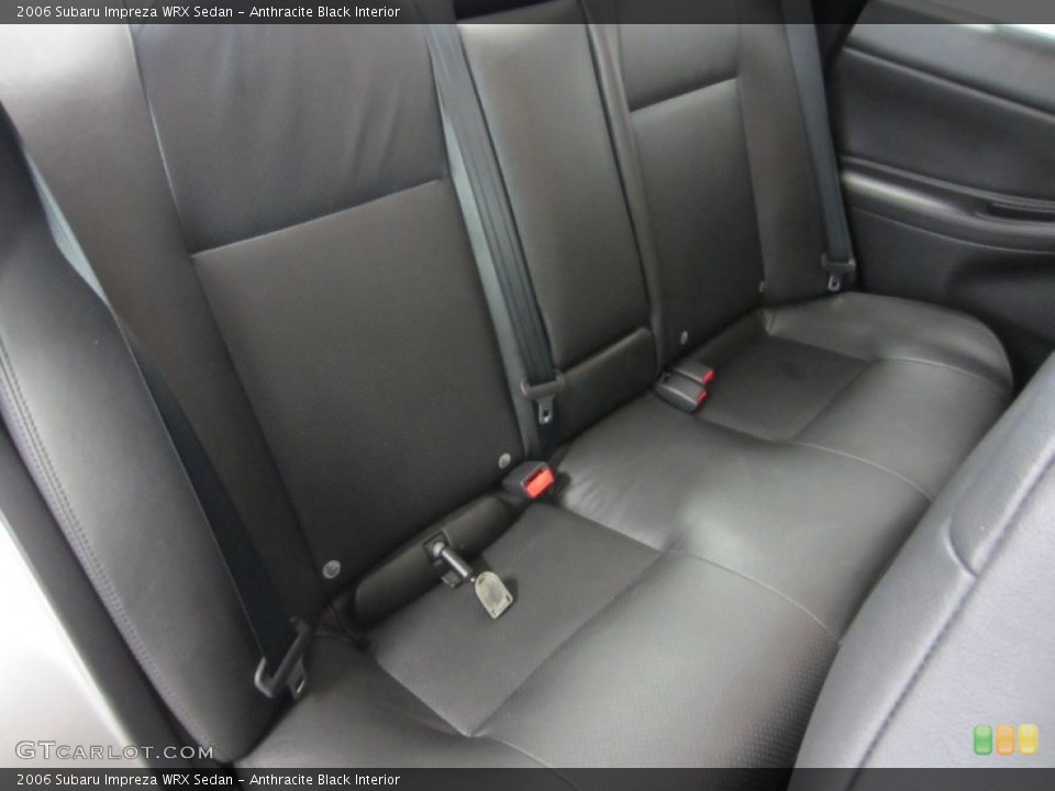 Anthracite Black Interior Photo for the 2006 Subaru Impreza WRX Sedan #55165977