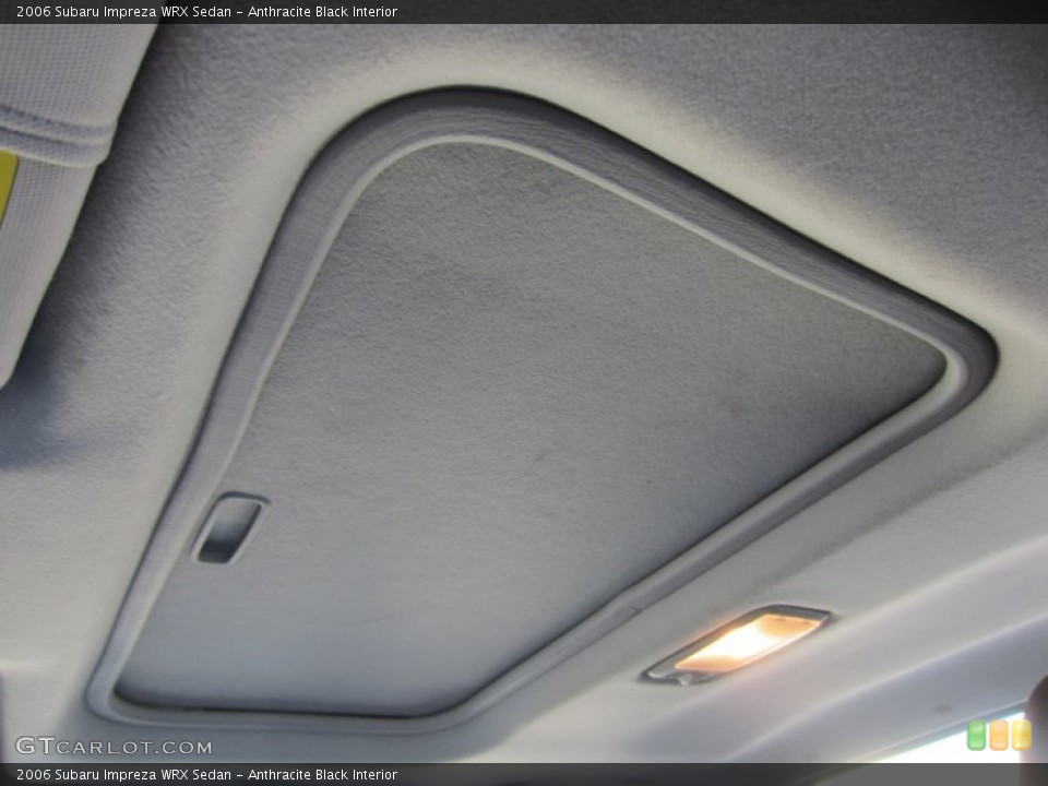 Anthracite Black Interior Sunroof for the 2006 Subaru Impreza WRX Sedan #55166079