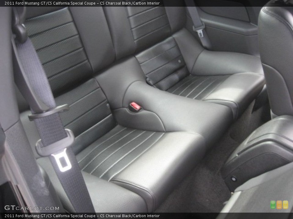 CS Charcoal Black/Carbon Interior Photo for the 2011 Ford Mustang GT/CS California Special Coupe #55167567