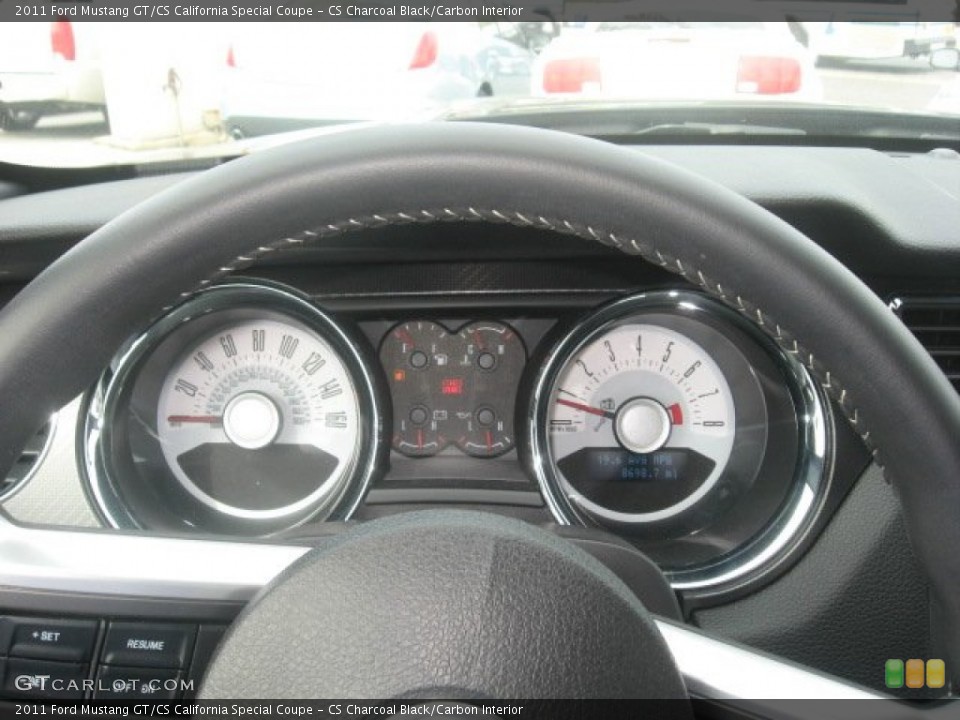CS Charcoal Black/Carbon Interior Gauges for the 2011 Ford Mustang GT/CS California Special Coupe #55167704