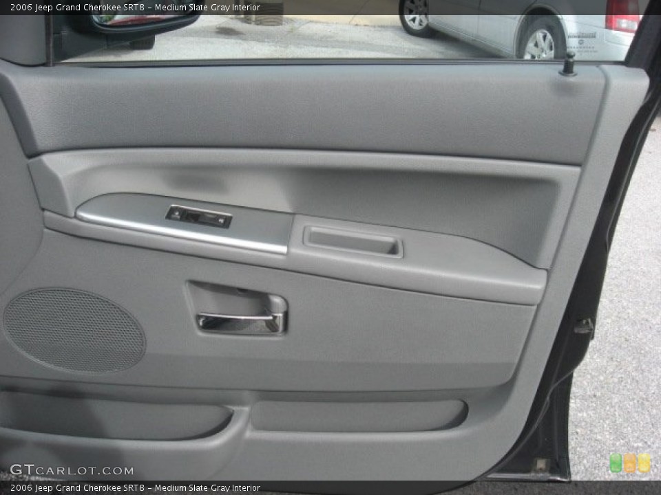 Medium Slate Gray Interior Door Panel for the 2006 Jeep Grand Cherokee SRT8 #55168091