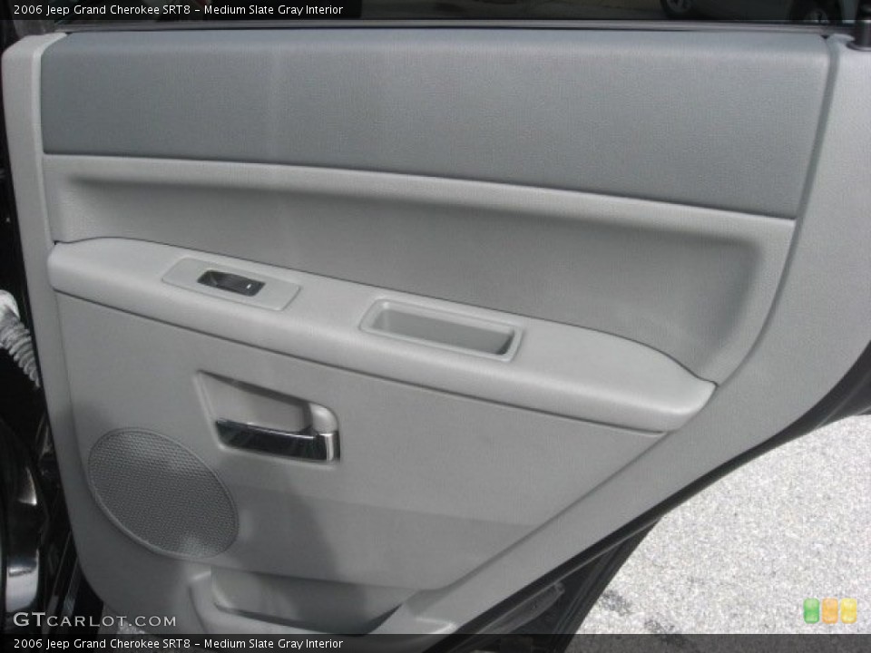 Medium Slate Gray Interior Door Panel for the 2006 Jeep Grand Cherokee SRT8 #55168098