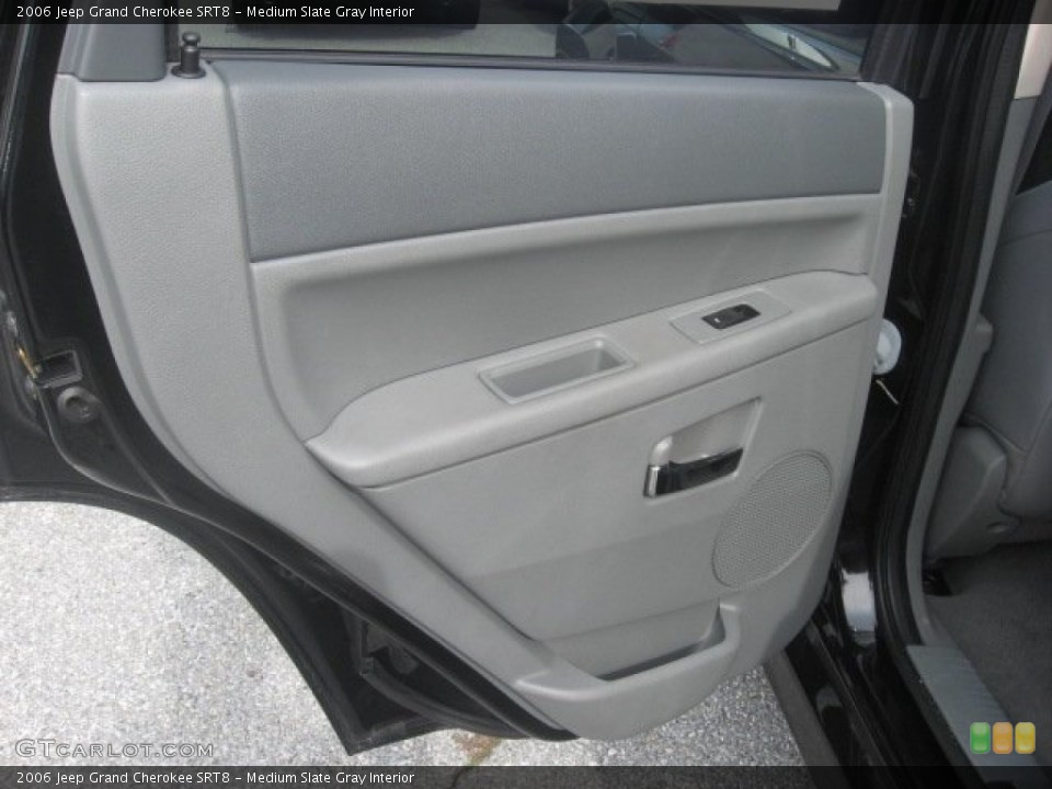 Medium Slate Gray Interior Door Panel for the 2006 Jeep Grand Cherokee SRT8 #55168127