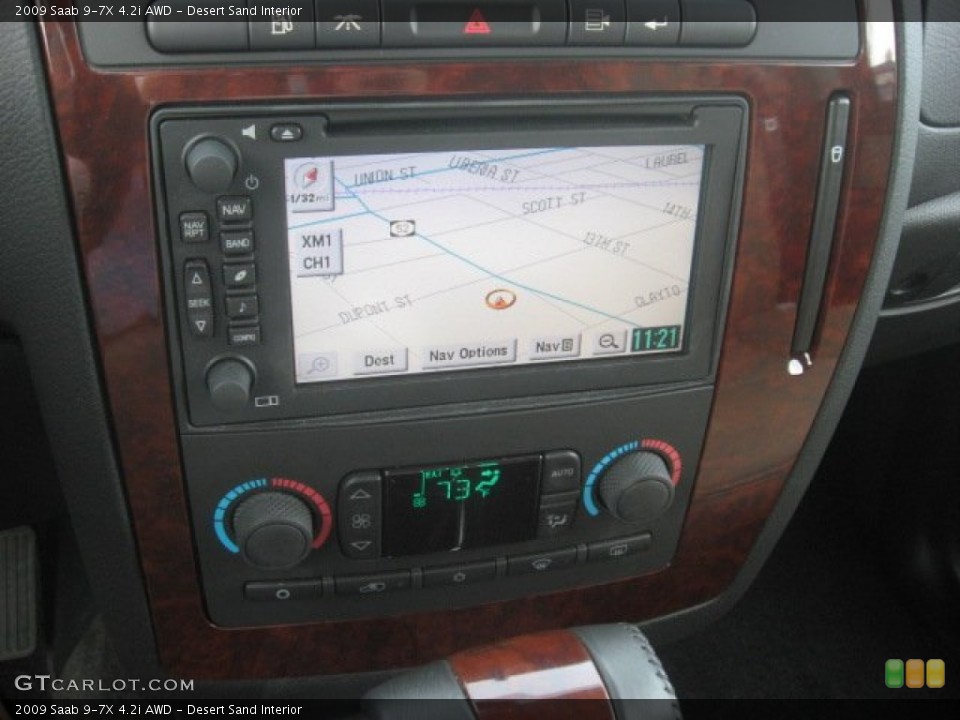 Desert Sand Interior Navigation for the 2009 Saab 9-7X 4.2i AWD #55168833
