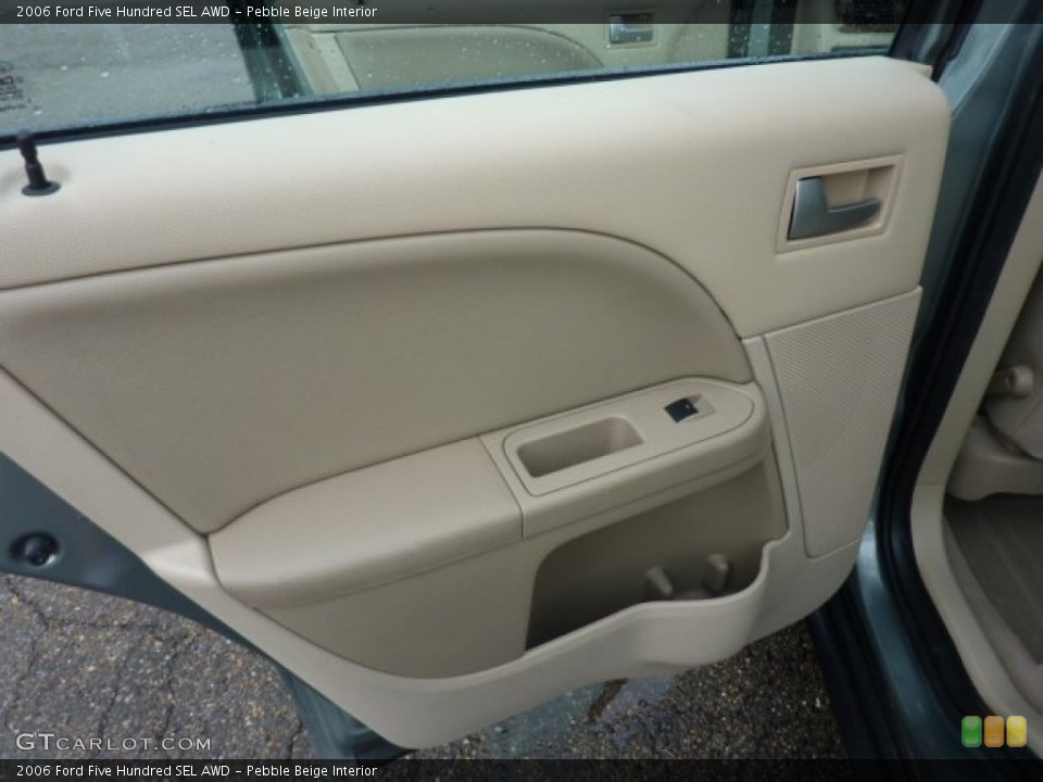 Pebble Beige Interior Door Panel for the 2006 Ford Five Hundred SEL AWD #55169601