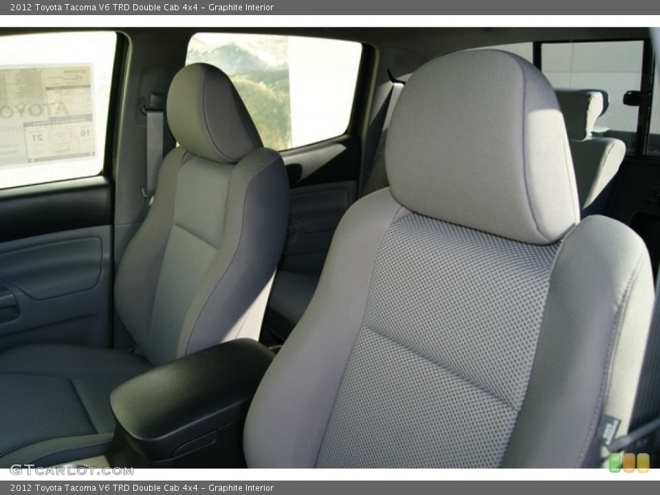 Graphite Interior Photo for the 2012 Toyota Tacoma V6 TRD Double Cab 4x4 #55172262