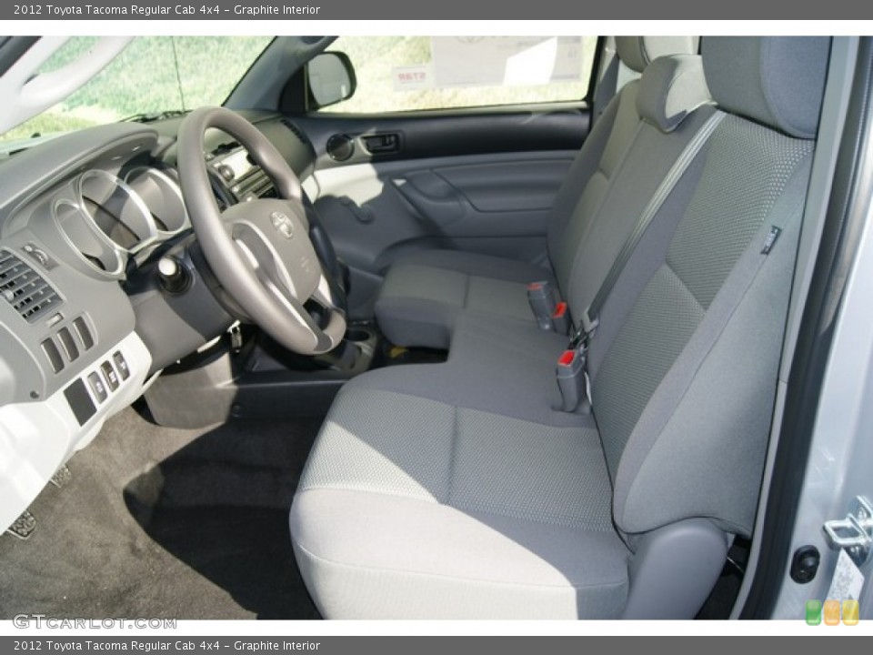 Graphite Interior Photo for the 2012 Toyota Tacoma Regular Cab 4x4 #55172370