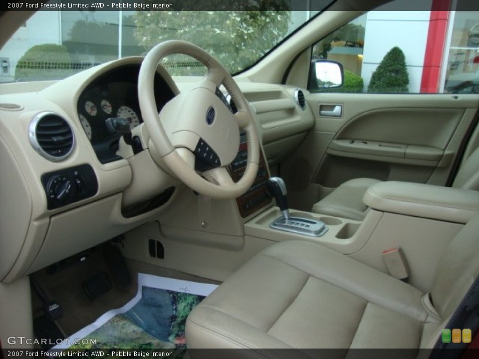 Pebble Beige Interior Photo for the 2007 Ford Freestyle Limited AWD #55173159