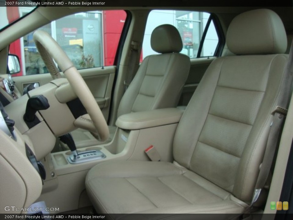 Pebble Beige Interior Photo for the 2007 Ford Freestyle Limited AWD #55173222