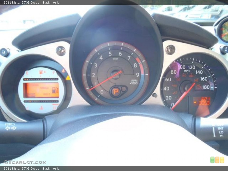 Black Interior Gauges for the 2011 Nissan 370Z Coupe #55174059