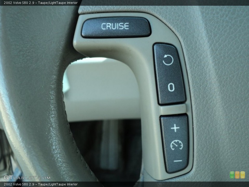 Taupe/LightTaupe Interior Controls for the 2002 Volvo S80 2.9 #55174173