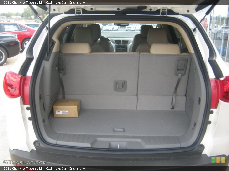 Cashmere/Dark Gray Interior Trunk for the 2012 Chevrolet Traverse LT #55177563