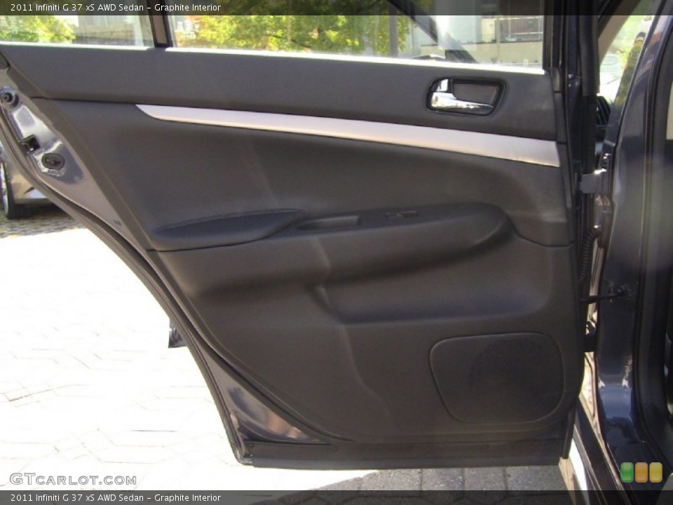 Graphite Interior Door Panel for the 2011 Infiniti G 37 xS AWD Sedan #55179975