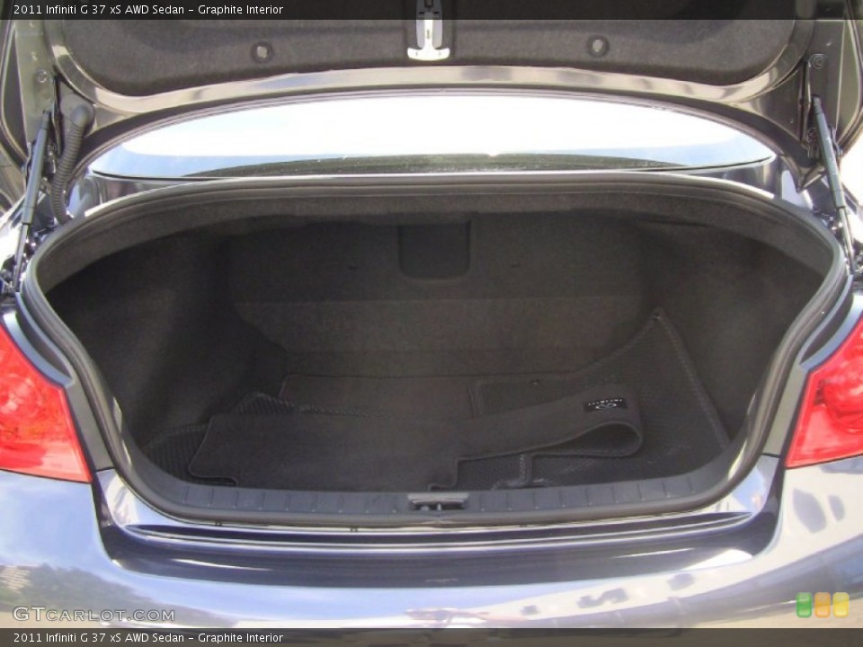 Graphite Interior Trunk for the 2011 Infiniti G 37 xS AWD Sedan #55180029