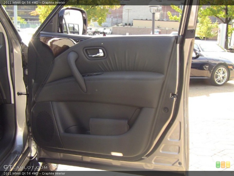 Graphite Interior Door Panel for the 2011 Infiniti QX 56 4WD #55180239
