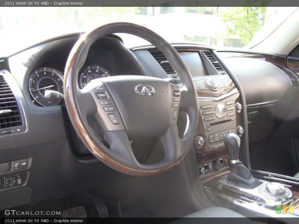 Graphite Interior Dashboard for the 2011 Infiniti QX 56 4WD #55180287